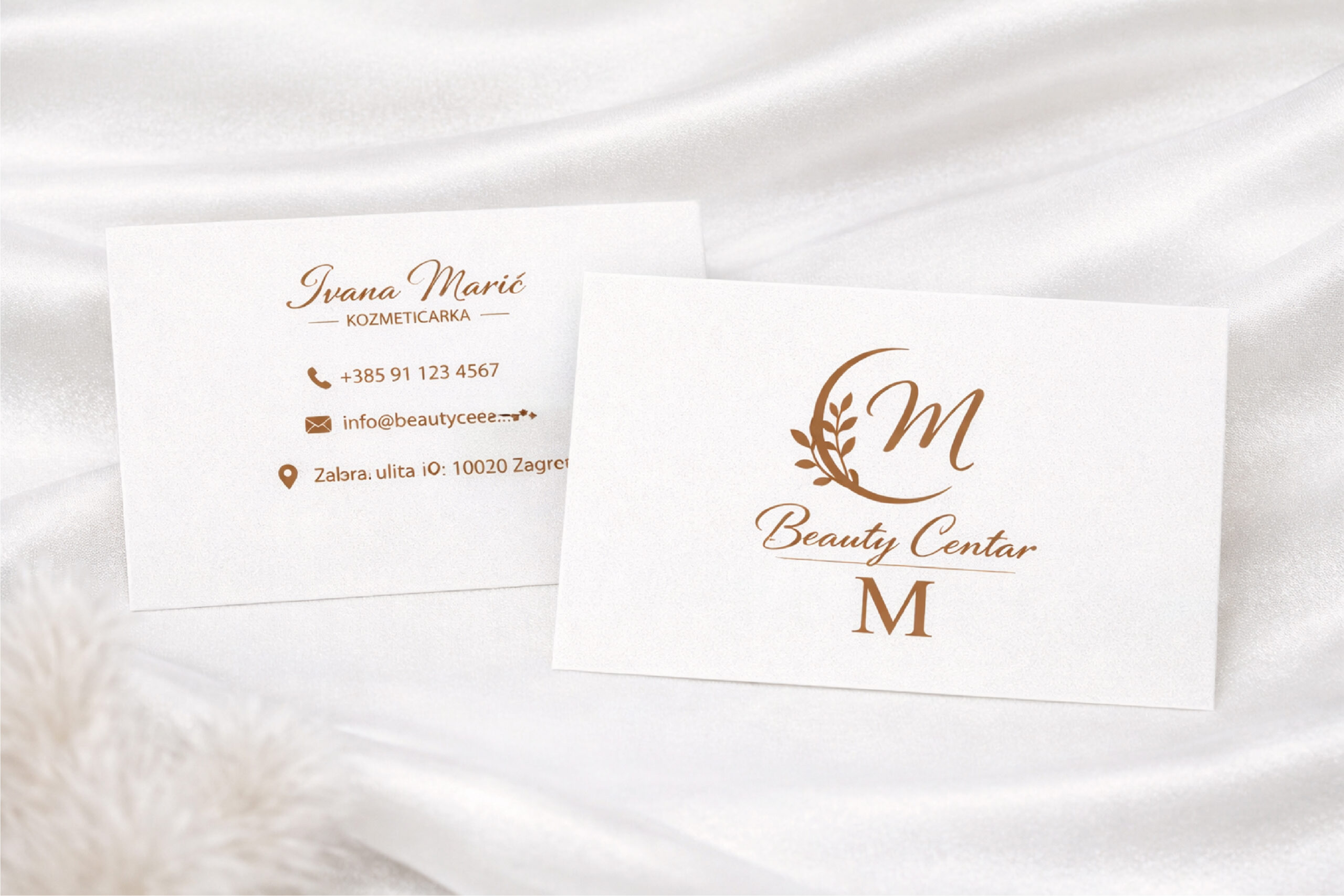 V02 - vizitke digitalni tisak obostrano